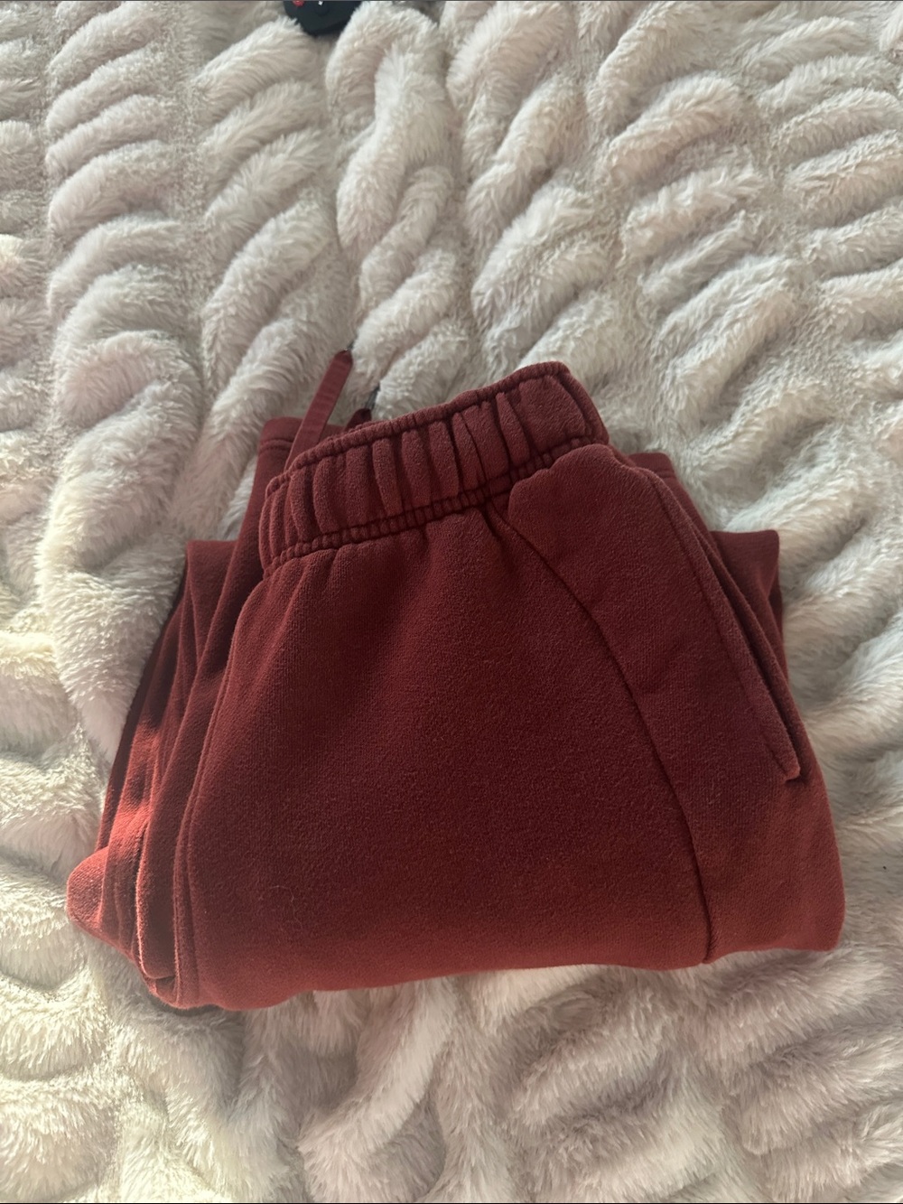 Women’s Lululemon Burgandy Rust Red Pull-On Scuba Sweatpants Small - Picture 7 of 7